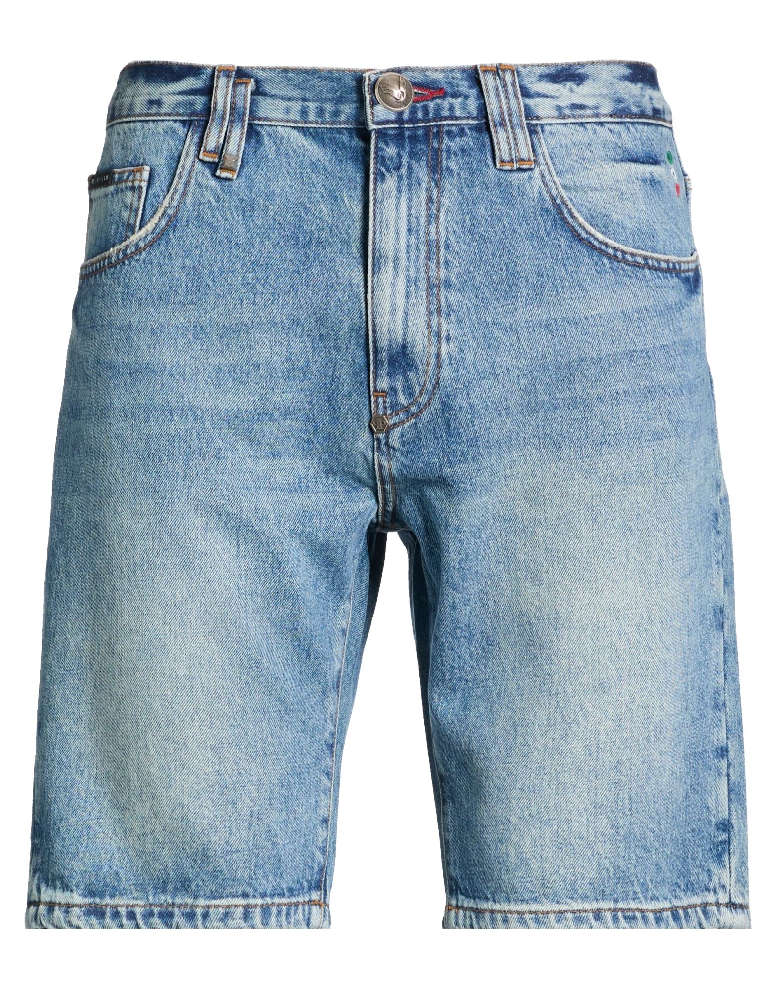 PHILIPP PLEIN Jeansshorts Herren Blau von PHILIPP PLEIN