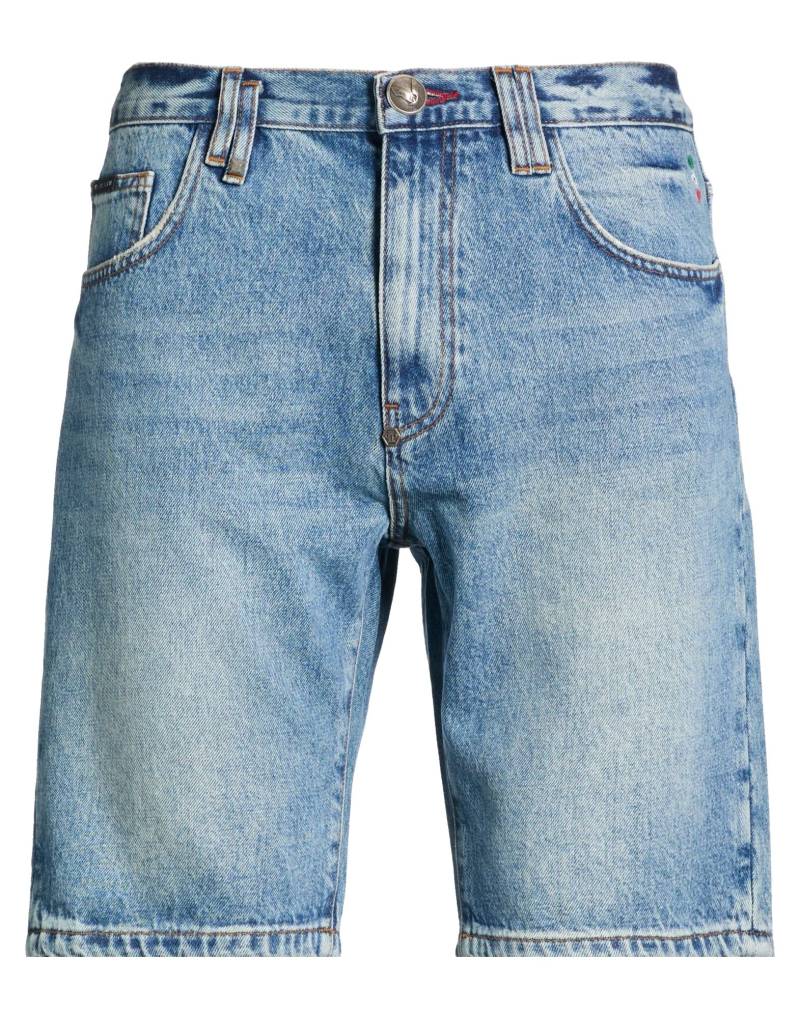 PHILIPP PLEIN Jeansshorts Herren Blau von PHILIPP PLEIN
