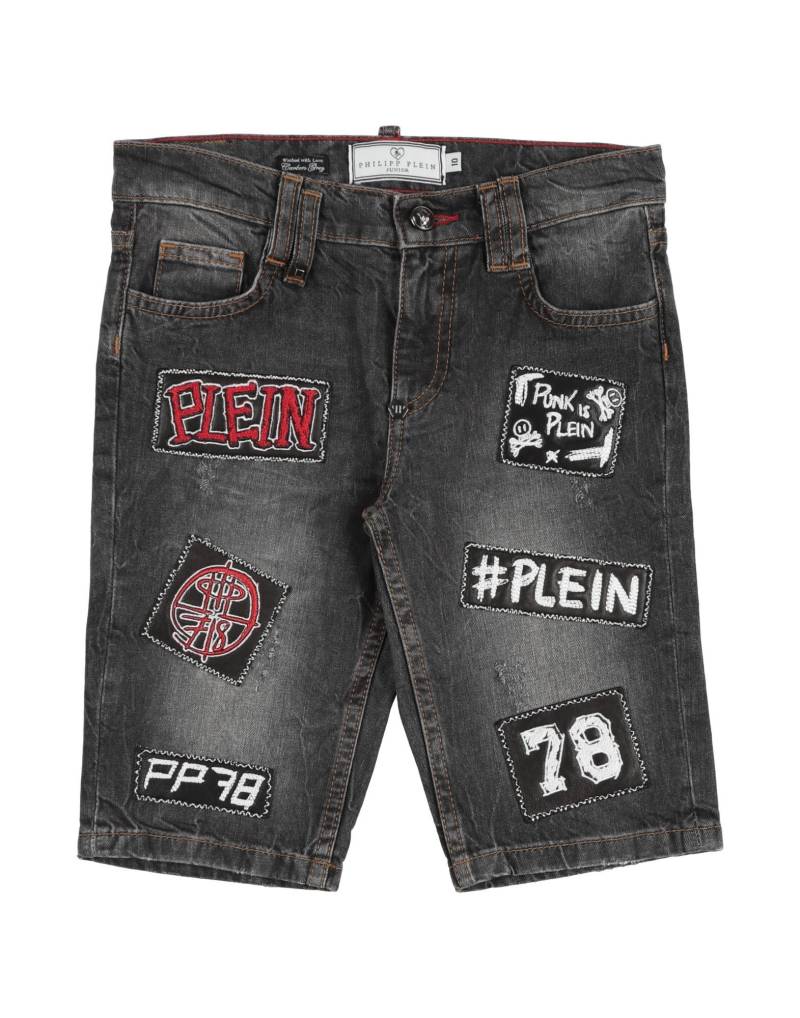 PHILIPP PLEIN Jeansshorts Kinder Schwarz von PHILIPP PLEIN