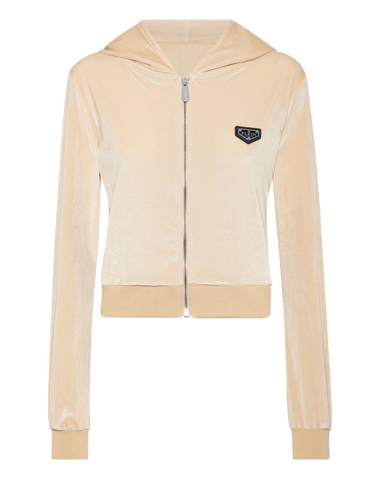 PHILIPP PLEIN Kapuzensweatjacke Skull Mit Schmucksteinen von PHILIPP PLEIN