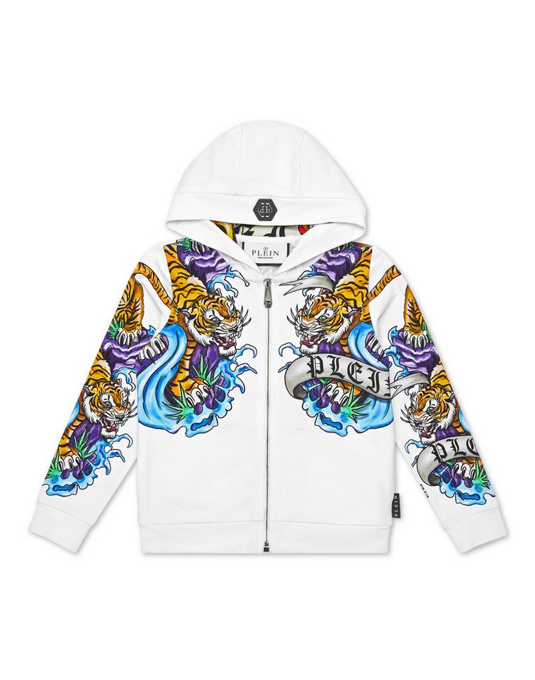 PHILIPP PLEIN Kapuzensweatjacke Tattoo von PHILIPP PLEIN