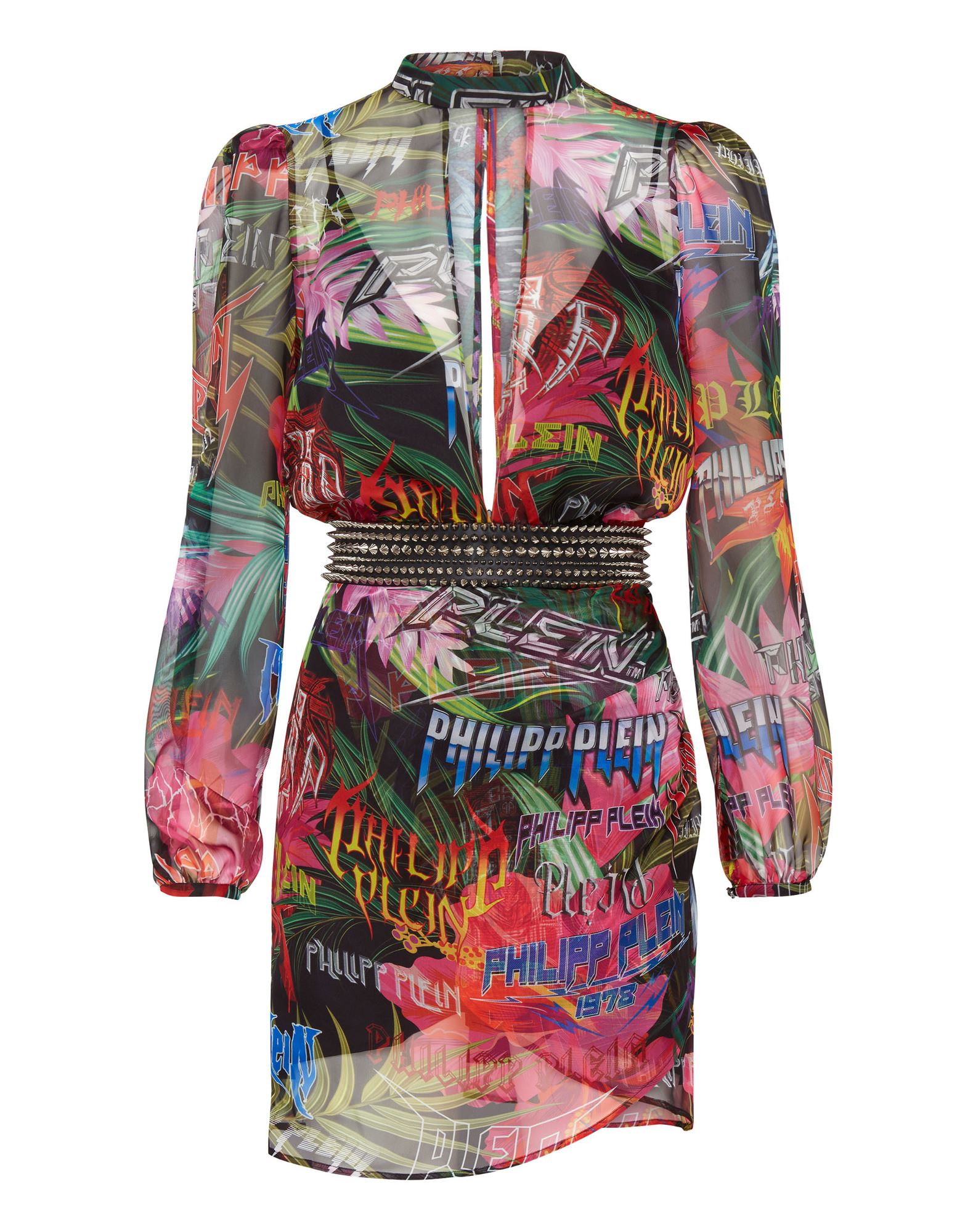 PHILIPP PLEIN Mini-kleid Damen Bunt von PHILIPP PLEIN