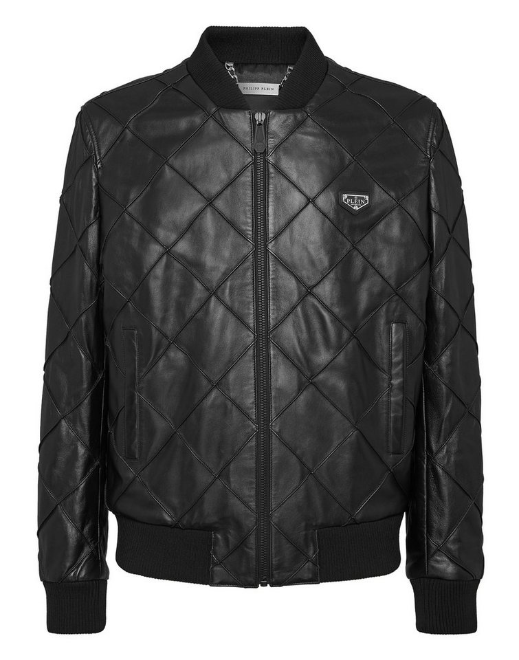 PHILIPP PLEIN Lederjacke Leder-Bomber von PHILIPP PLEIN