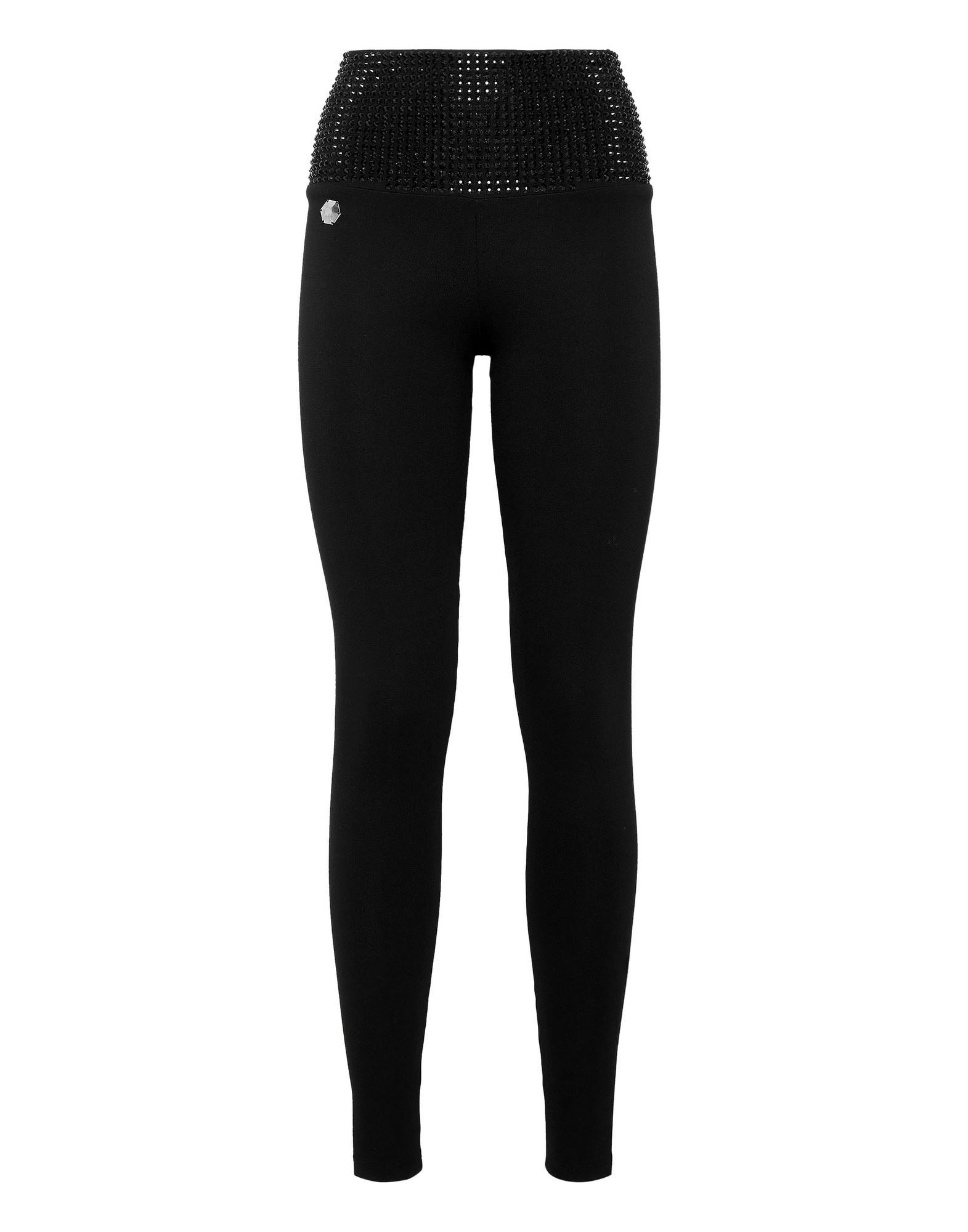 PHILIPP PLEIN Leggings Damen Schwarz von PHILIPP PLEIN