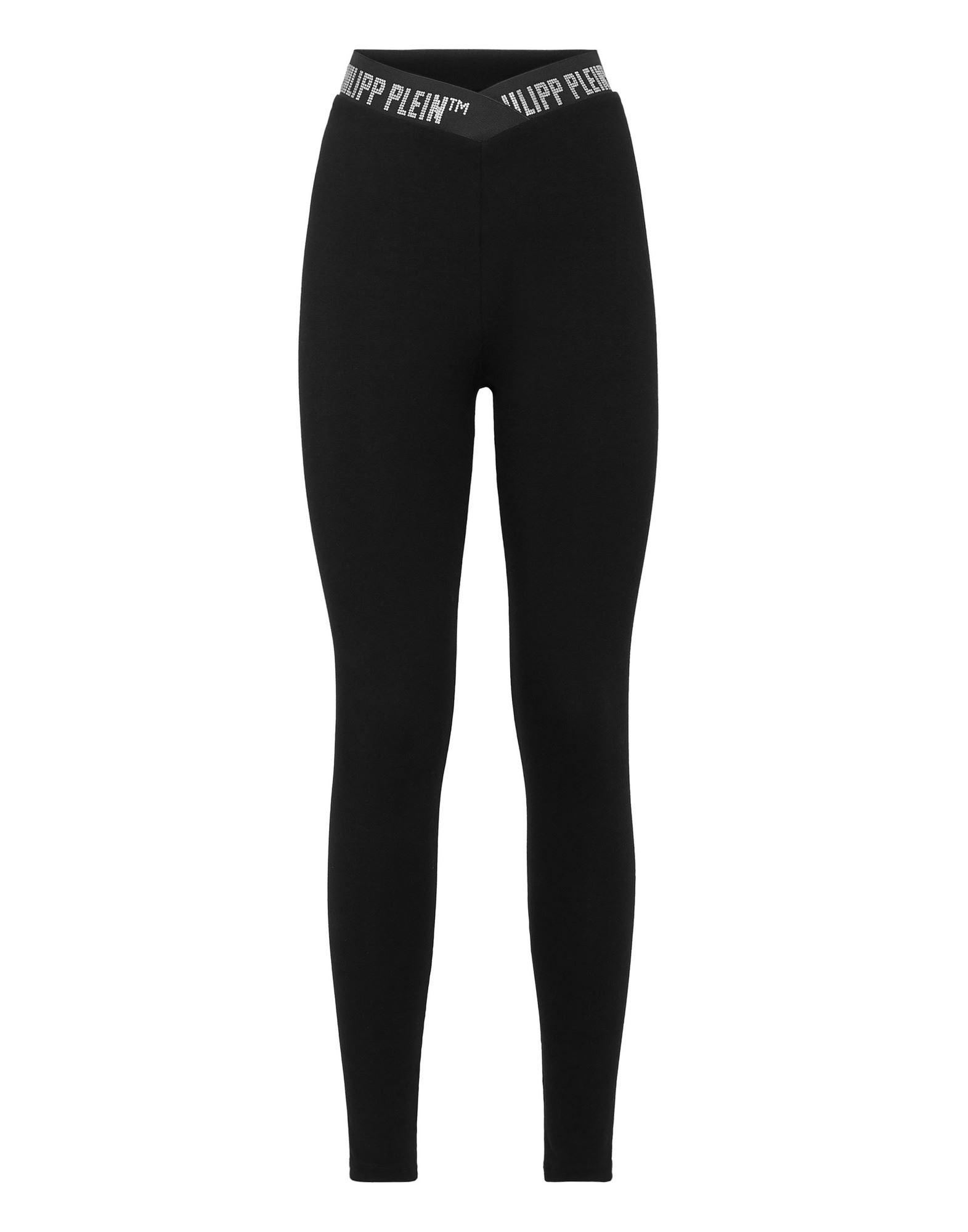 PHILIPP PLEIN Leggings Damen Schwarz von PHILIPP PLEIN