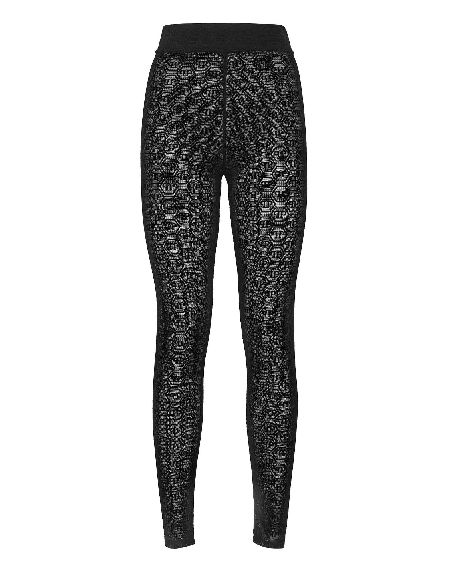 PHILIPP PLEIN Leggings Damen Schwarz von PHILIPP PLEIN