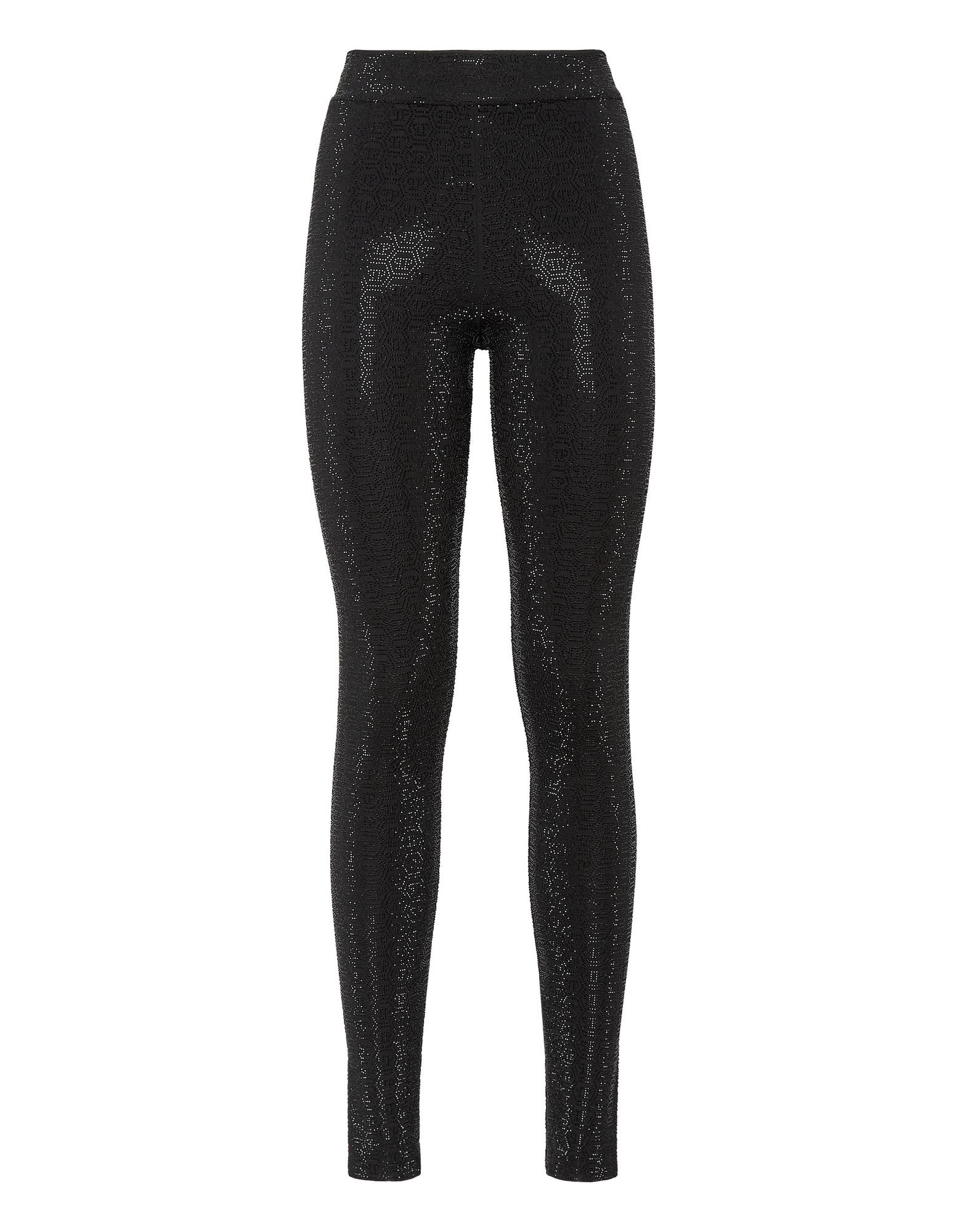 PHILIPP PLEIN Leggings Damen Schwarz von PHILIPP PLEIN