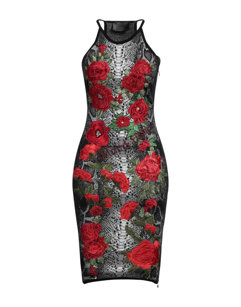 PHILIPP PLEIN Midi-kleid Damen Schwarz von PHILIPP PLEIN