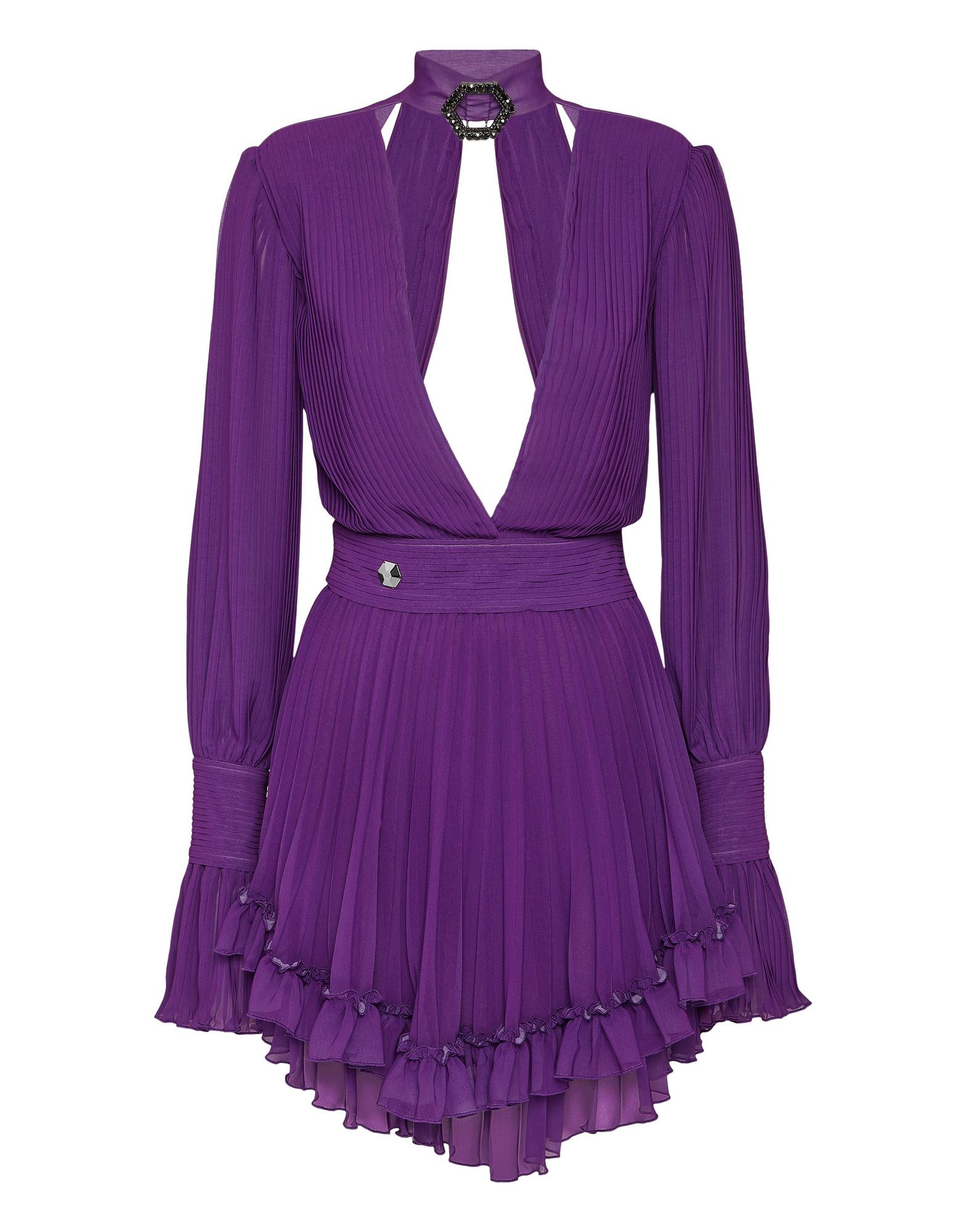 PHILIPP PLEIN Mini-kleid Damen Violett von PHILIPP PLEIN