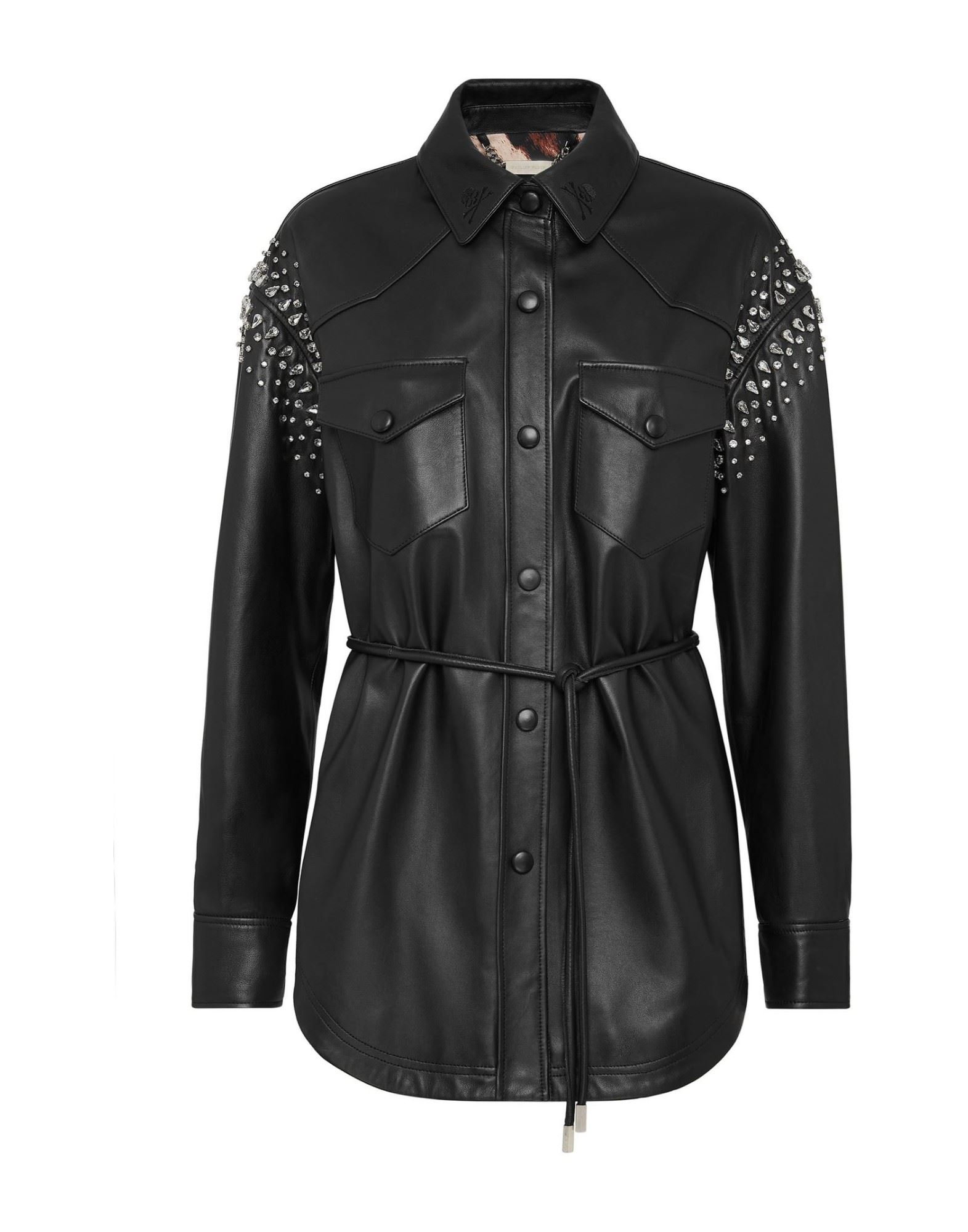 PHILIPP PLEIN Minirock Damen Schwarz von PHILIPP PLEIN