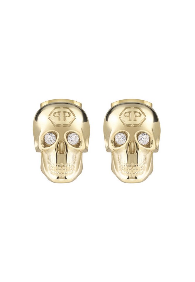 PHILIPP PLEIN Ohrhänger-Set 3D SKULL (stud earrings) von PHILIPP PLEIN