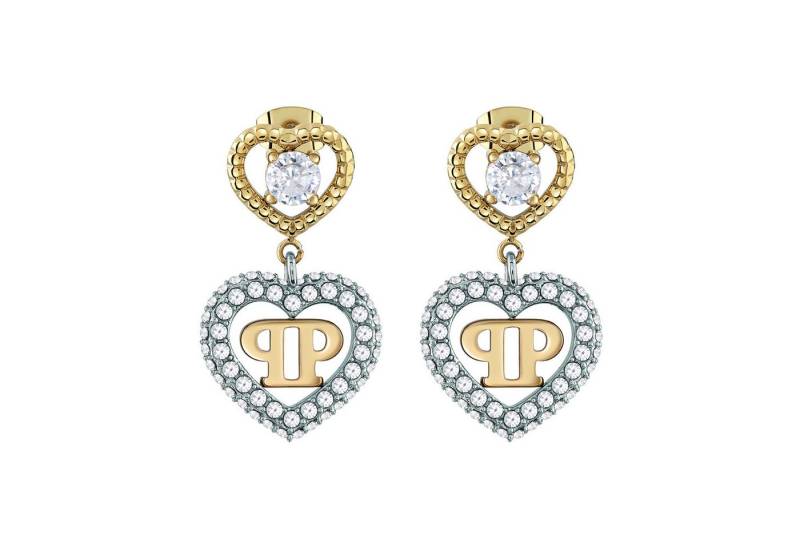 PHILIPP PLEIN Ohrhänger-Set PLEIN ROCKED HEART (1-tlg) von PHILIPP PLEIN