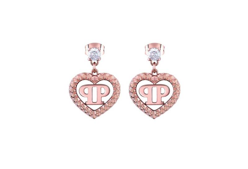 PHILIPP PLEIN Ohrhänger-Set PLEIN ROCKED HEART (1-tlg) von PHILIPP PLEIN