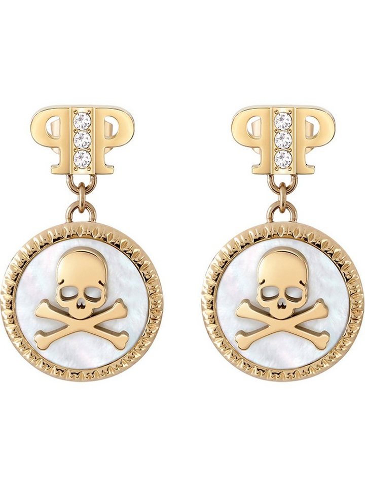 PHILIPP PLEIN Paar Ohrhänger Philipp Plein Damen-Ohrhänger Edelstahl, recycelt von PHILIPP PLEIN