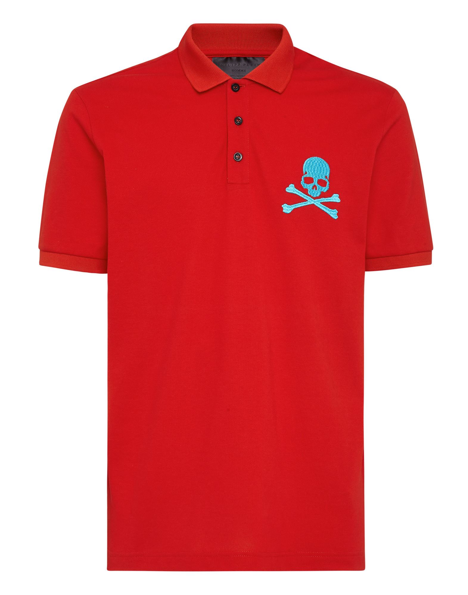 PHILIPP PLEIN Poloshirt Herren Rot von PHILIPP PLEIN