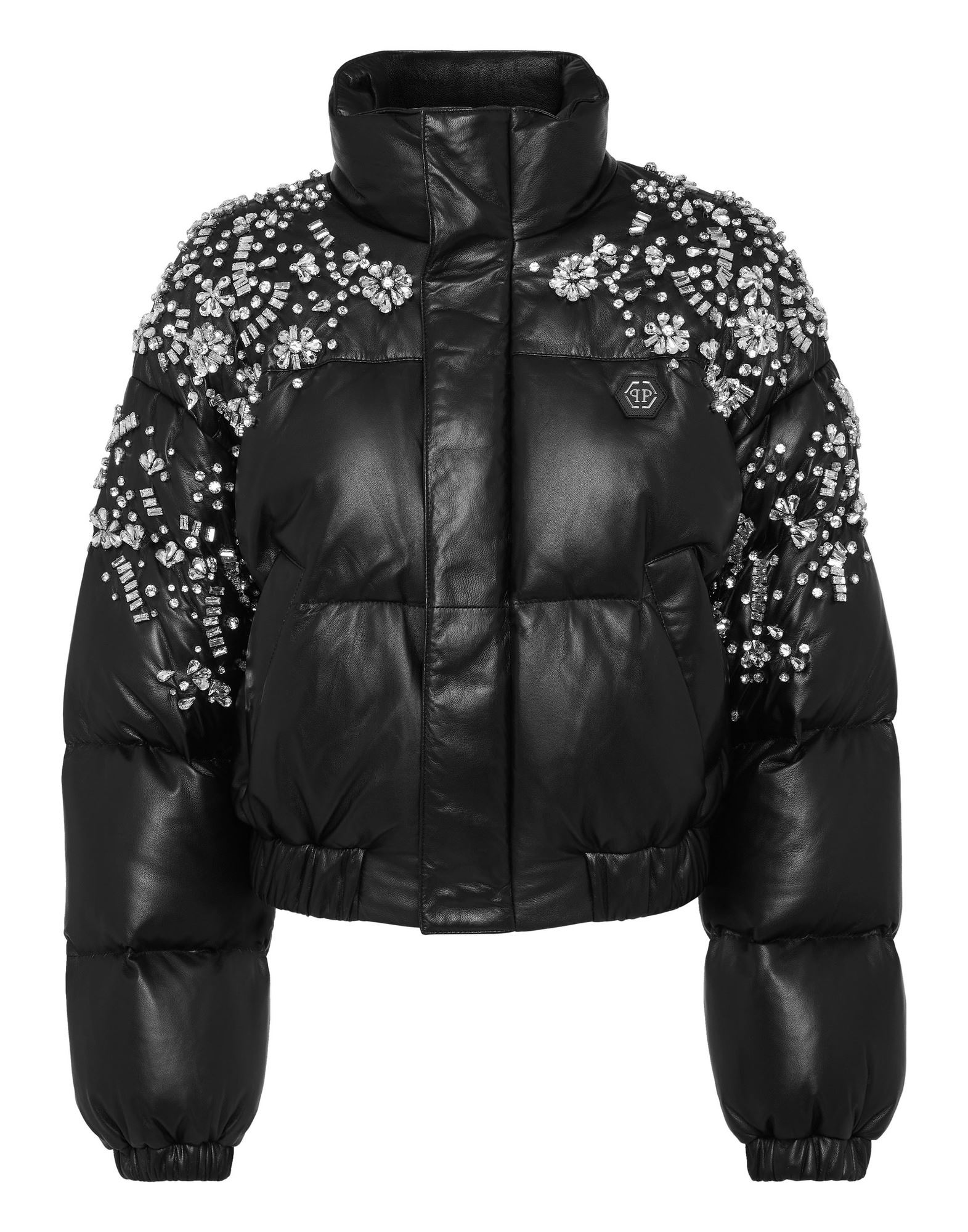 PHILIPP PLEIN Pufferjacke & Daunenjacke Damen Schwarz von PHILIPP PLEIN