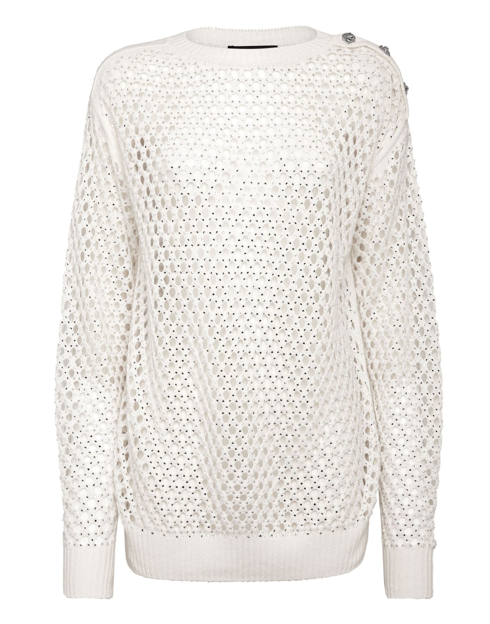 PHILIPP PLEIN Pullover Damen Beige von PHILIPP PLEIN