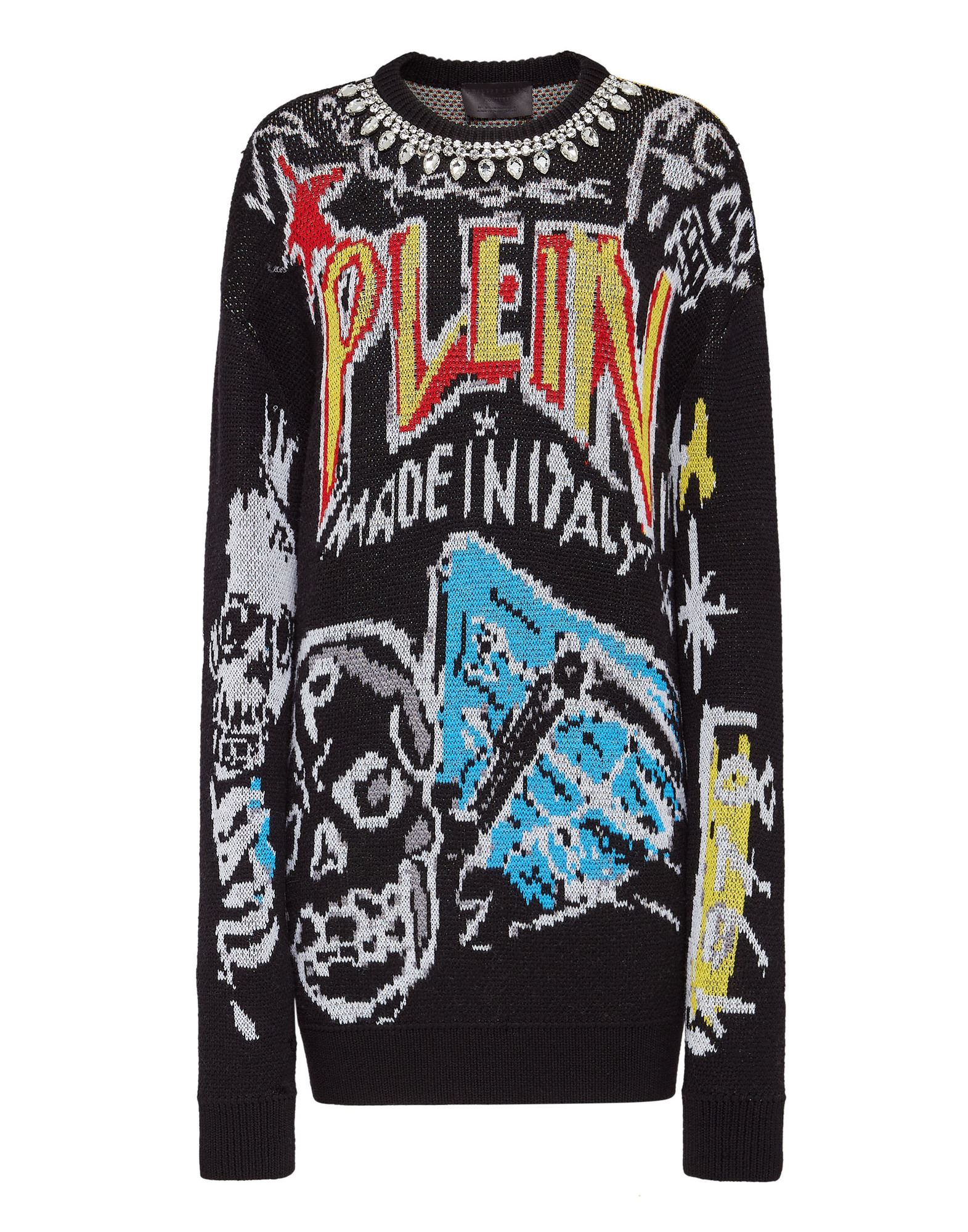 PHILIPP PLEIN Pullover Damen Bunt von PHILIPP PLEIN