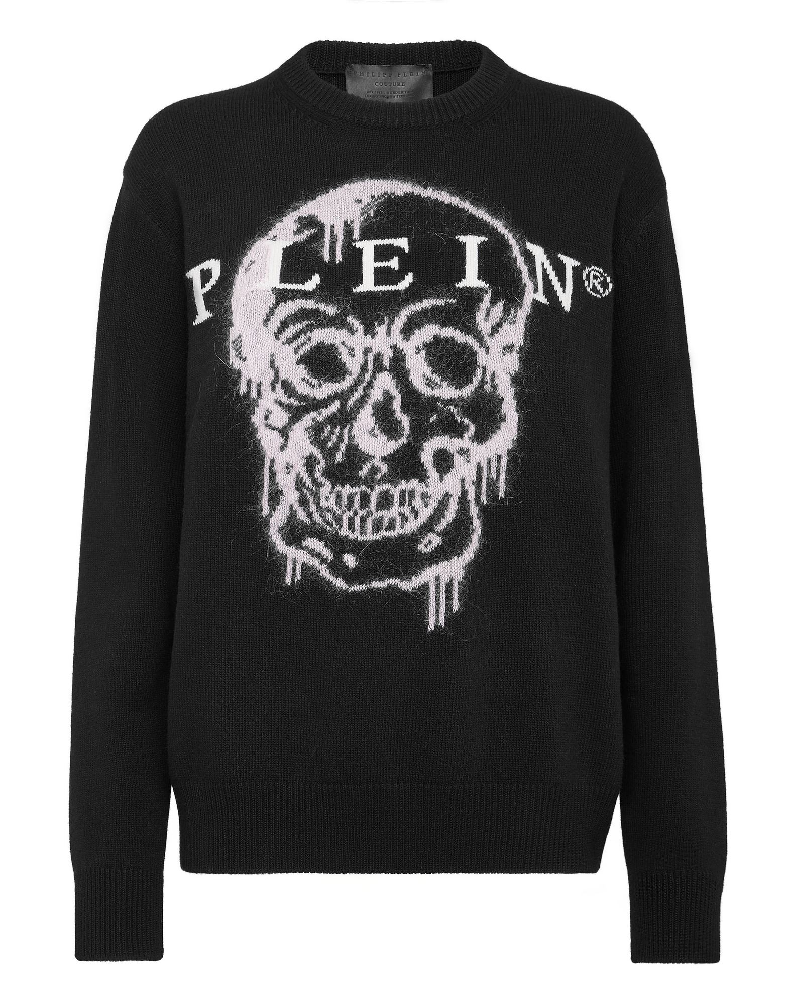 PHILIPP PLEIN Pullover Damen Schwarz von PHILIPP PLEIN