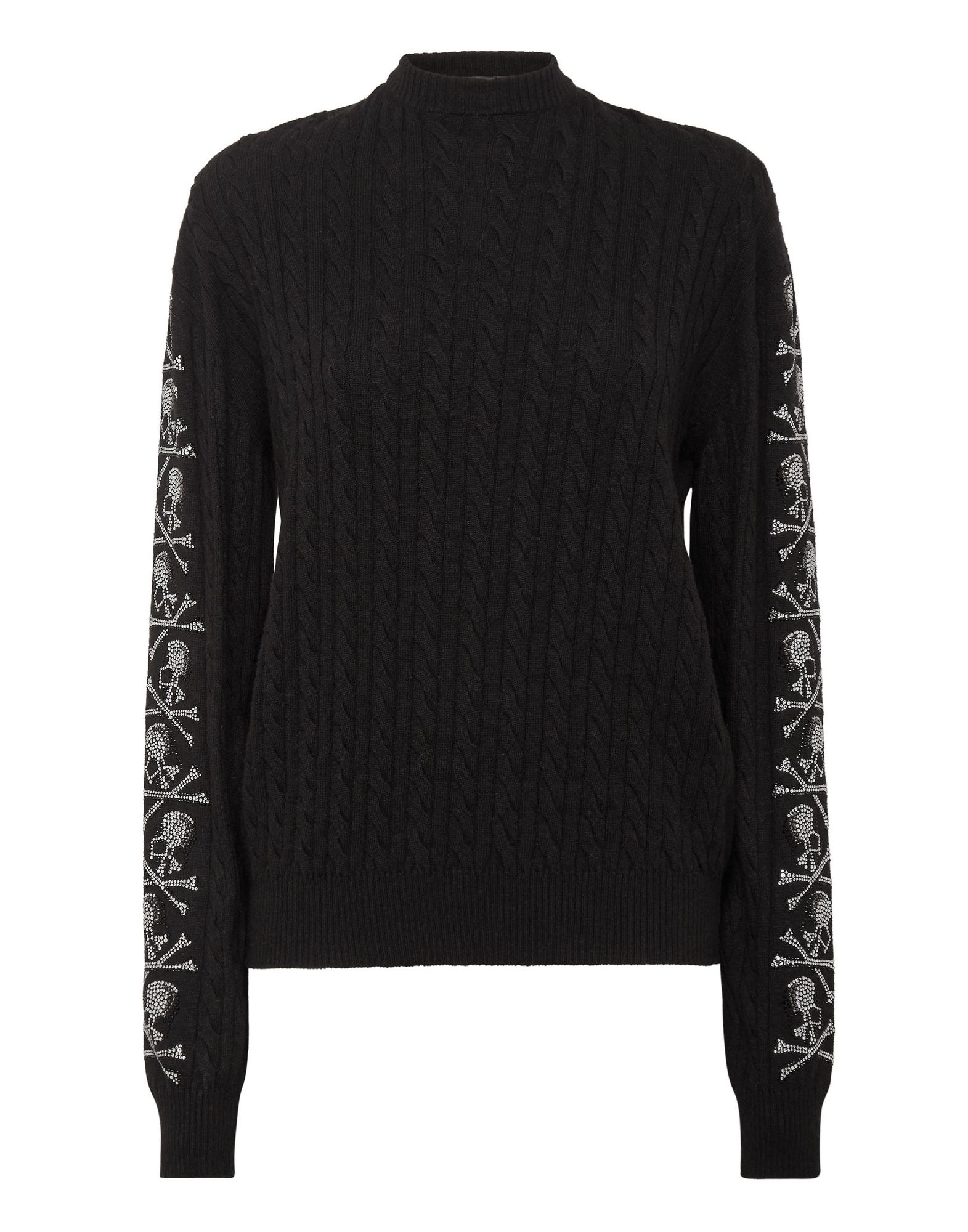 PHILIPP PLEIN Pullover Damen Schwarz von PHILIPP PLEIN