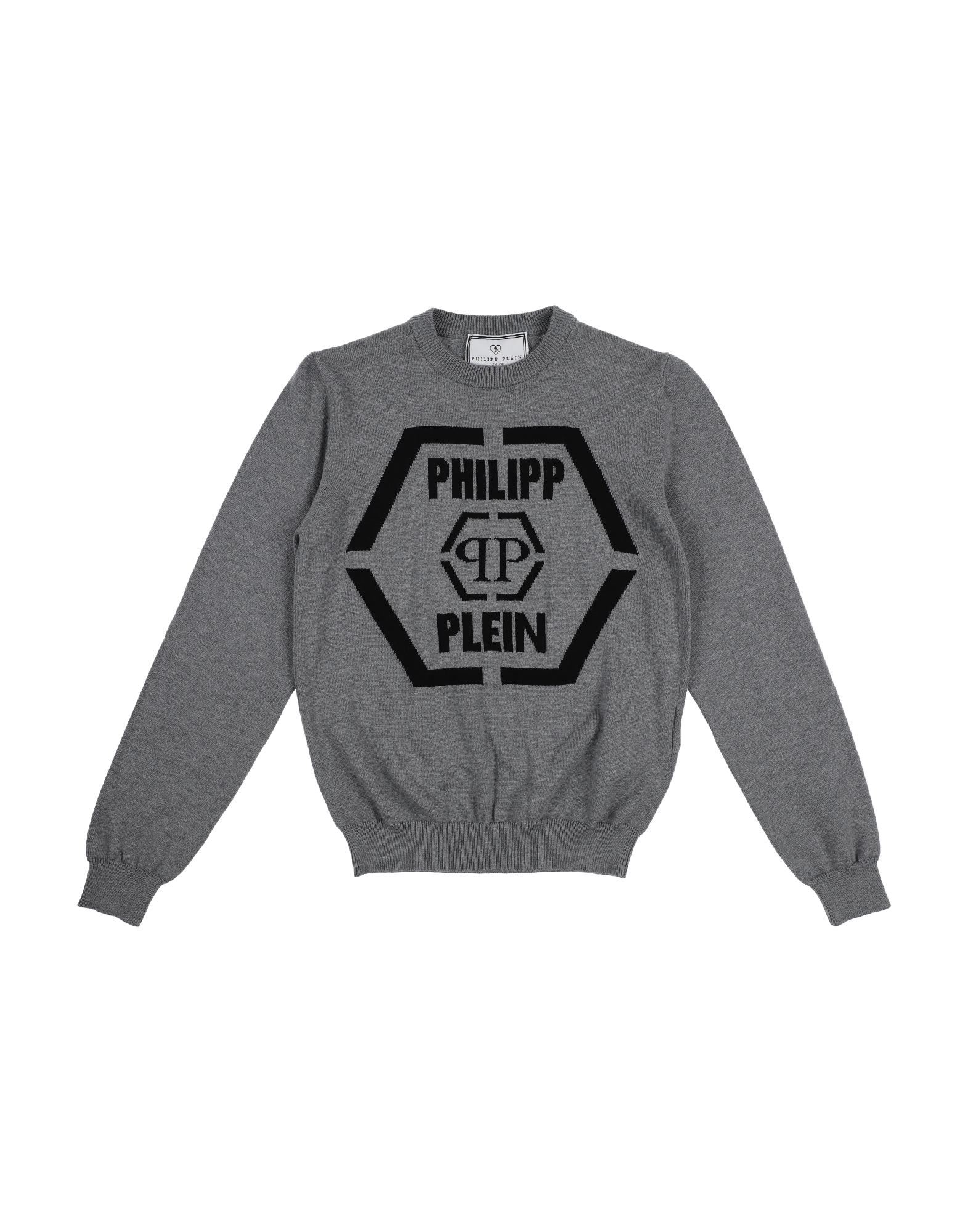 PHILIPP PLEIN Pullover Kinder Grau von PHILIPP PLEIN
