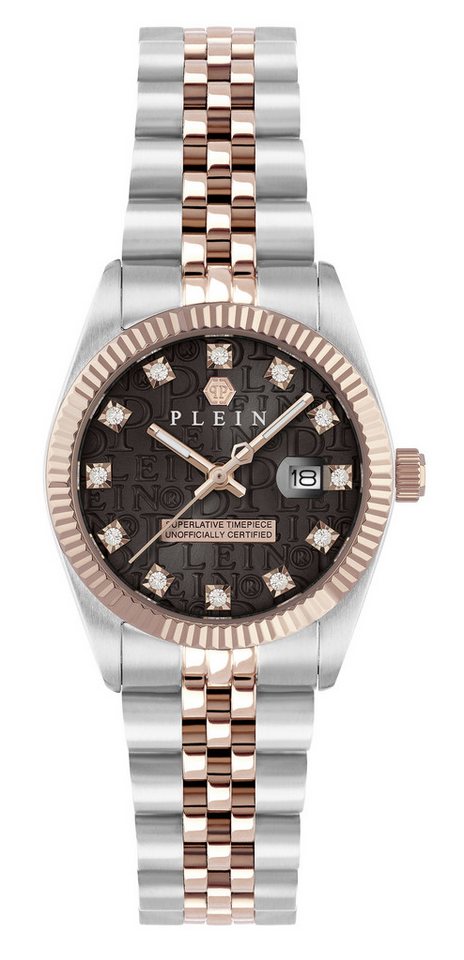 PHILIPP PLEIN Quarzuhr DATE SUPERLATIVE, (1-tlg), Quarz-Analoguhr von PHILIPP PLEIN