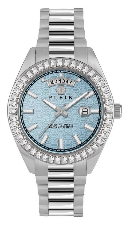 PHILIPP PLEIN Quarzuhr Date Superlative Crystal von PHILIPP PLEIN