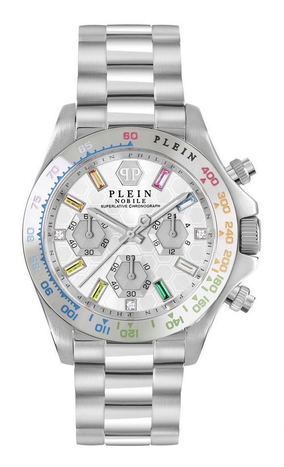 PHILIPP PLEIN Quarzuhr NOBILE LADY, (1-tlg), Quarz-Chronographenuhr von PHILIPP PLEIN