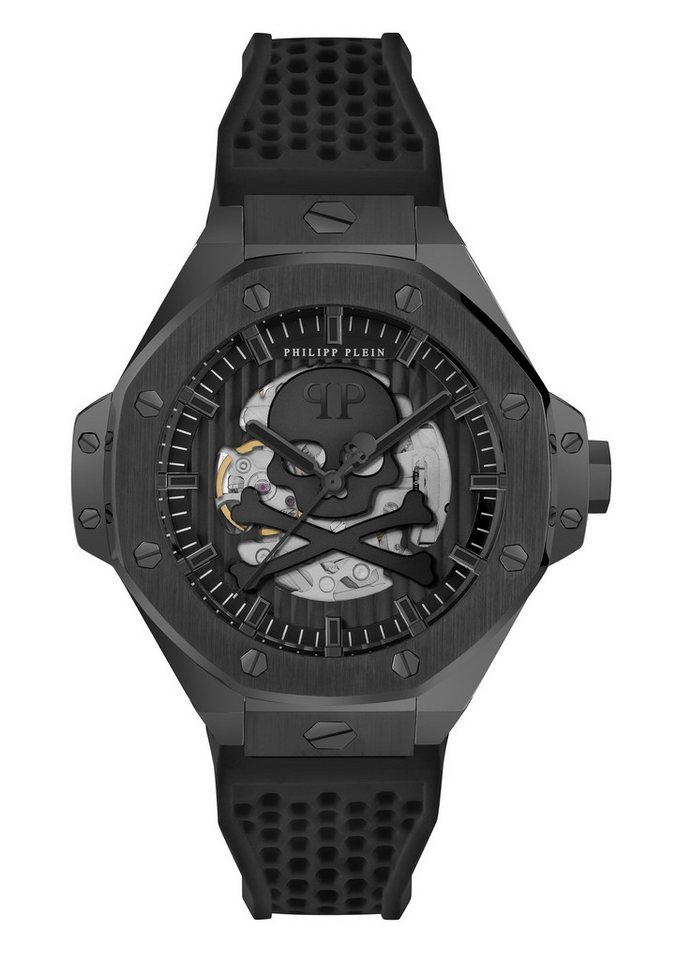 PHILIPP PLEIN Quarzuhr PLEIN $KELETON ROYAL, (1-tlg), Quarz-Analoguhr von PHILIPP PLEIN