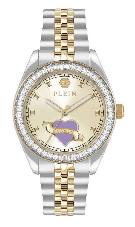PHILIPP PLEIN Quarzuhr PLEIN VALENTINE, (1-tlg), Quarz-Analoguhr von PHILIPP PLEIN