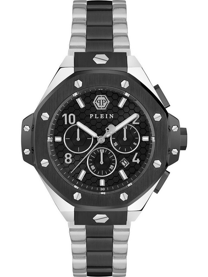 PHILIPP PLEIN Quarzuhr Philipp Plein PWPRA0224 Herrenuhr Chrono Royal 46mm 5ATM Philipp Plein PWPRA0224 Herrenuhr Chrono Royal 46mm 5ATM von PHILIPP PLEIN