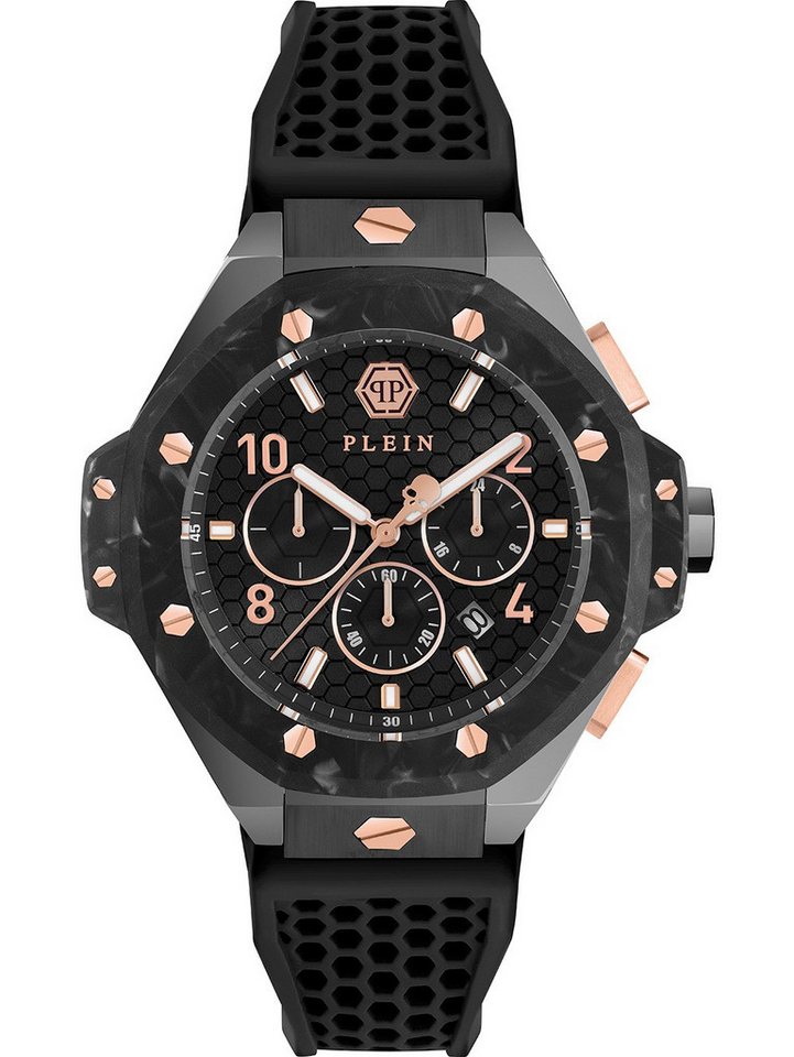 PHILIPP PLEIN Quarzuhr Philipp Plein PWPRA0524 Herrenuhr Chrono Royal 46mm 5ATM Philipp Plein PWPRA0524 Herrenuhr Chrono Royal 46mm 5ATM von PHILIPP PLEIN
