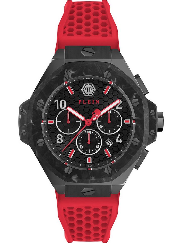 PHILIPP PLEIN Quarzuhr Philipp Plein PWPRA0724 Herrenuhr Chrono Royal 46mm 5ATM Philipp Plein PWPRA0724 Herrenuhr Chrono Royal 46mm 5ATM von PHILIPP PLEIN