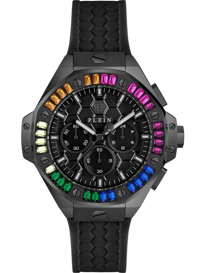 PHILIPP PLEIN Quarzuhr Philipp Plein PWPSA0724 Chrono Royal Unisex 42mm 5ATM Philipp Plein PWPSA0724 Chrono Royal Unisex 42mm 5ATM von PHILIPP PLEIN