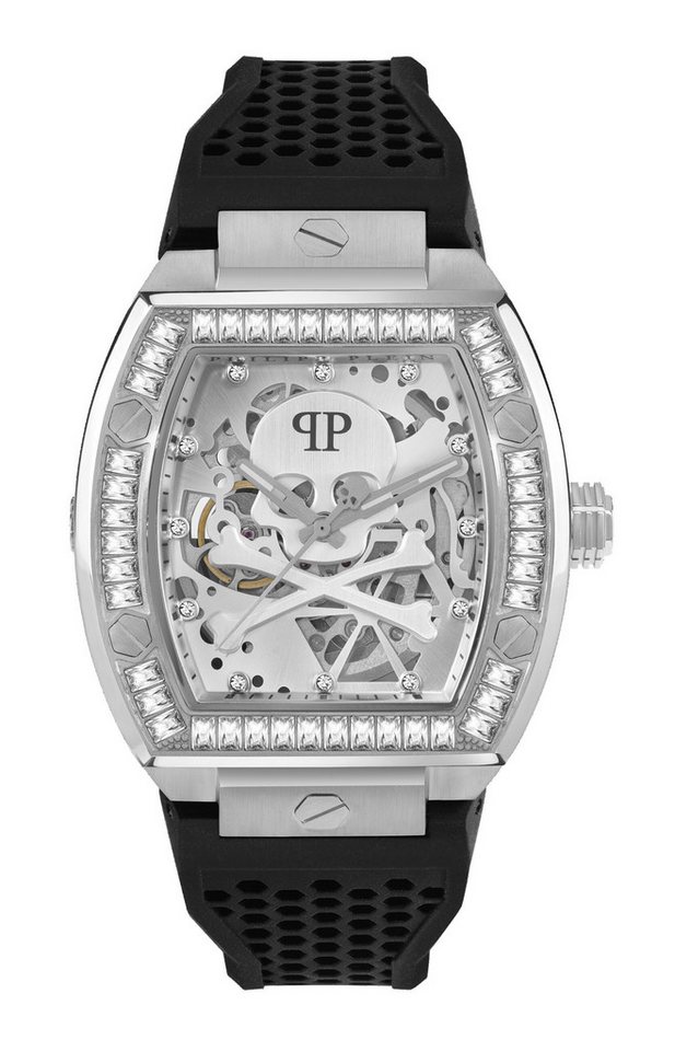 PHILIPP PLEIN Quarzuhr THE $KELETON, (1-tlg), Quarz-Analoguhr von PHILIPP PLEIN