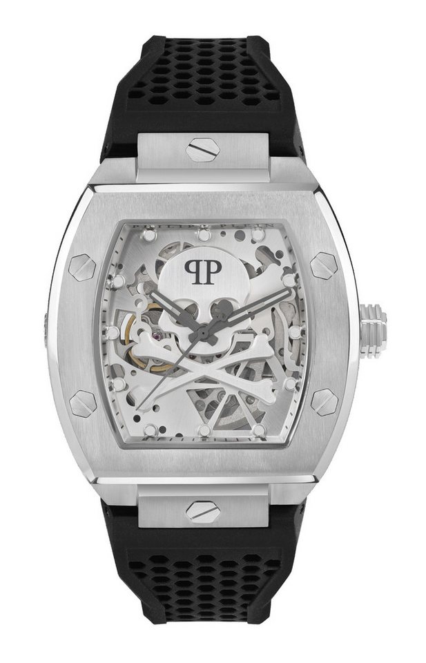 PHILIPP PLEIN Quarzuhr THE $KELETON, (1-tlg), Quarz-Analoguhr von PHILIPP PLEIN