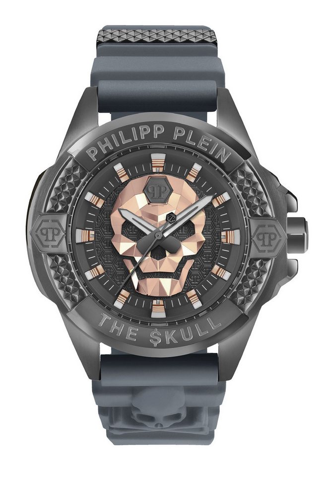 PHILIPP PLEIN Quarzuhr THE $KULL, (1-tlg), Quartz 3 hands von PHILIPP PLEIN
