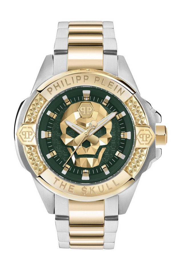 PHILIPP PLEIN Quarzuhr THE $KULL, (1-tlg), Quarz-Analoguhr von PHILIPP PLEIN