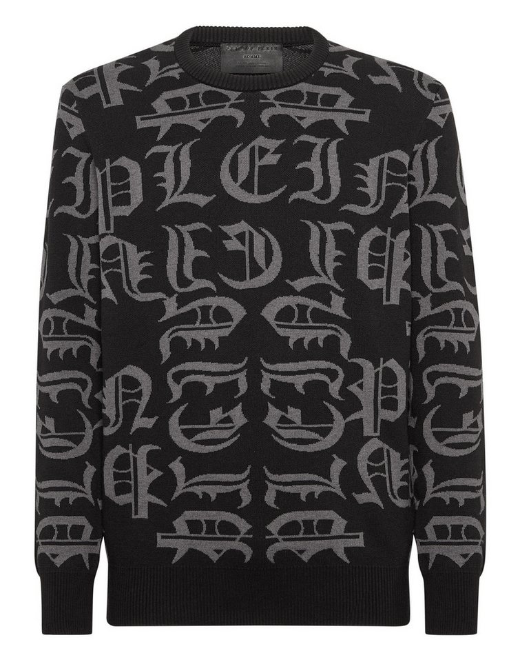 PHILIPP PLEIN Rundhalspullover Gothic Plein von PHILIPP PLEIN