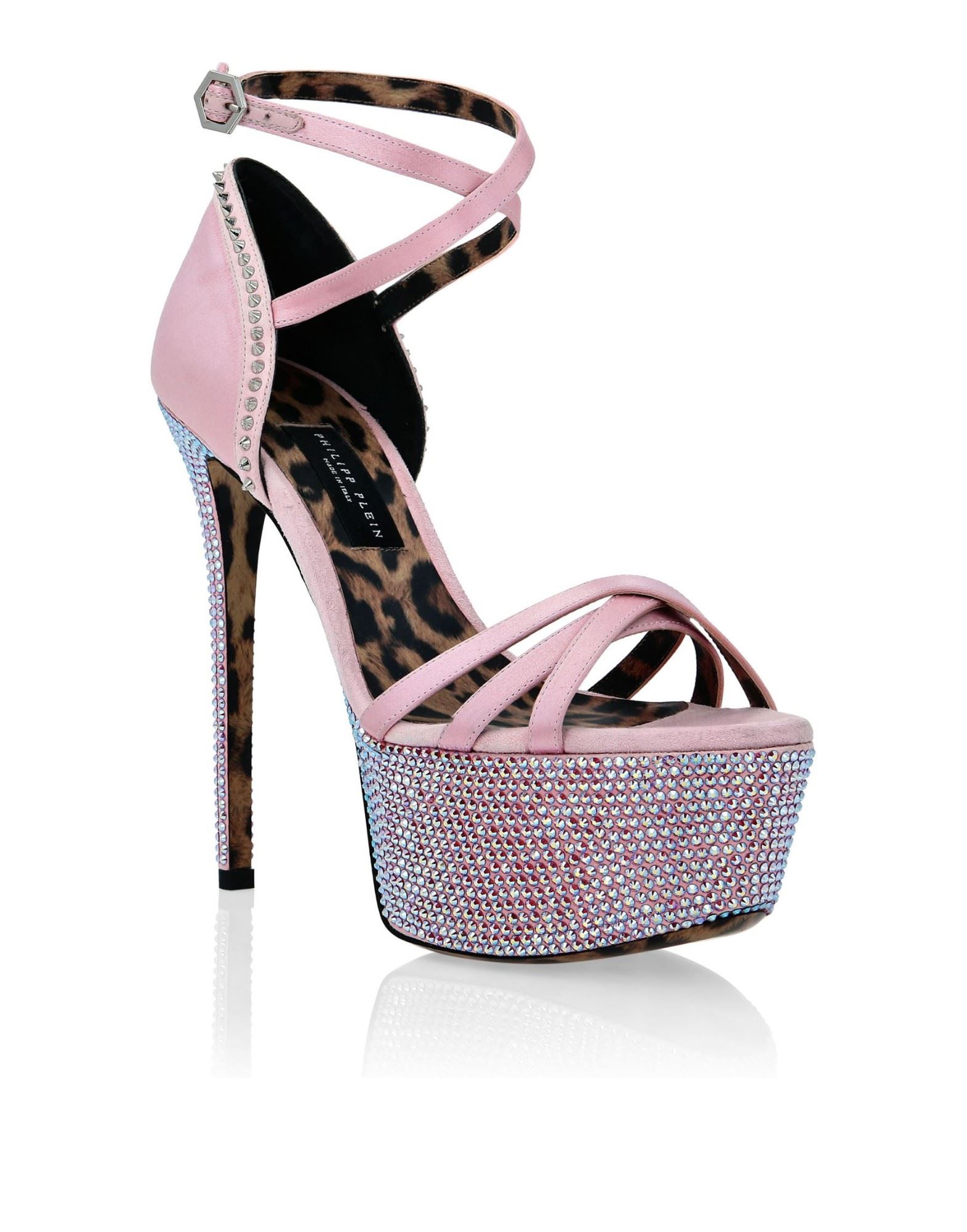 PHILIPP PLEIN Sandale Damen Rosa von PHILIPP PLEIN