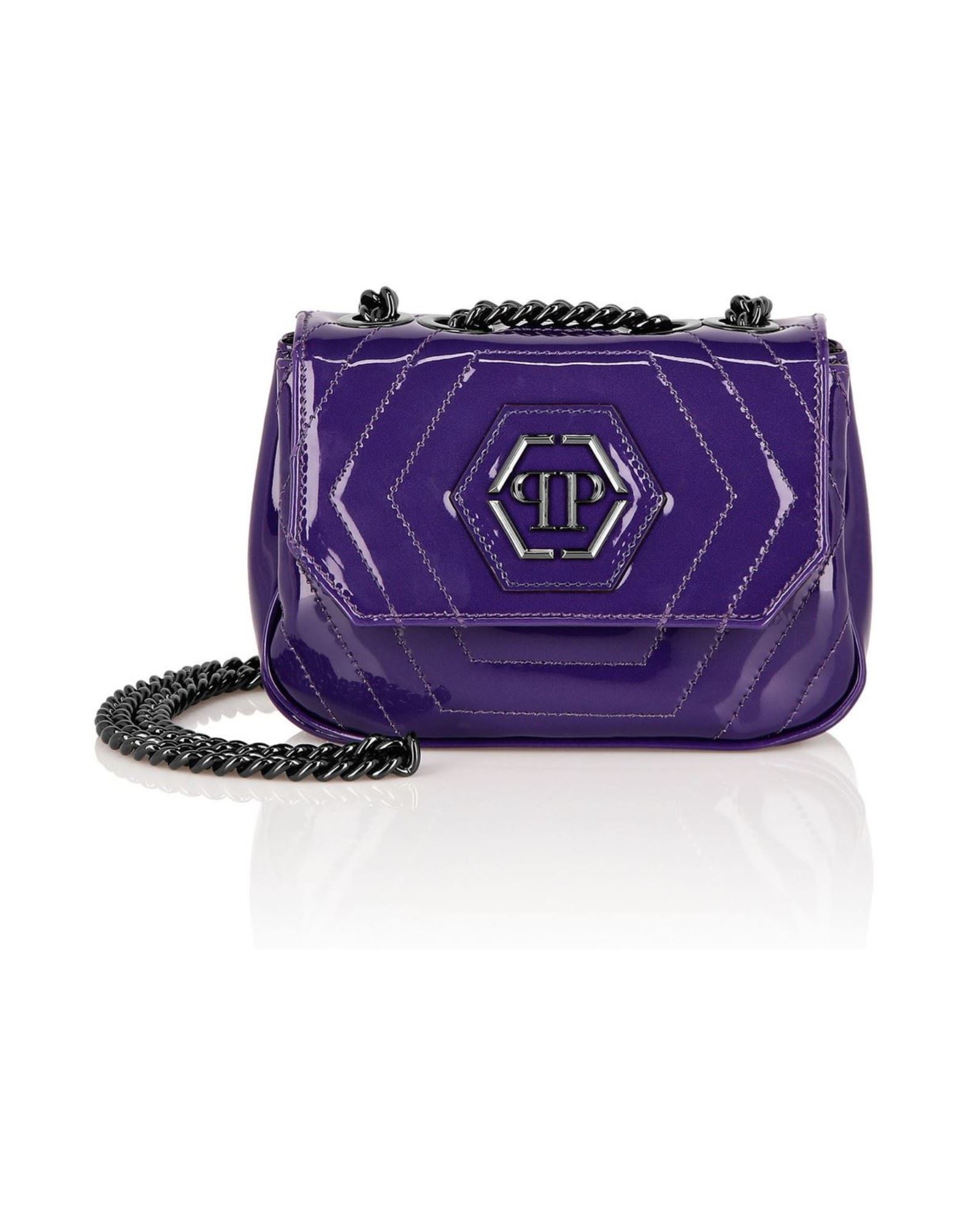 PHILIPP PLEIN Schultertasche Damen Violett von PHILIPP PLEIN