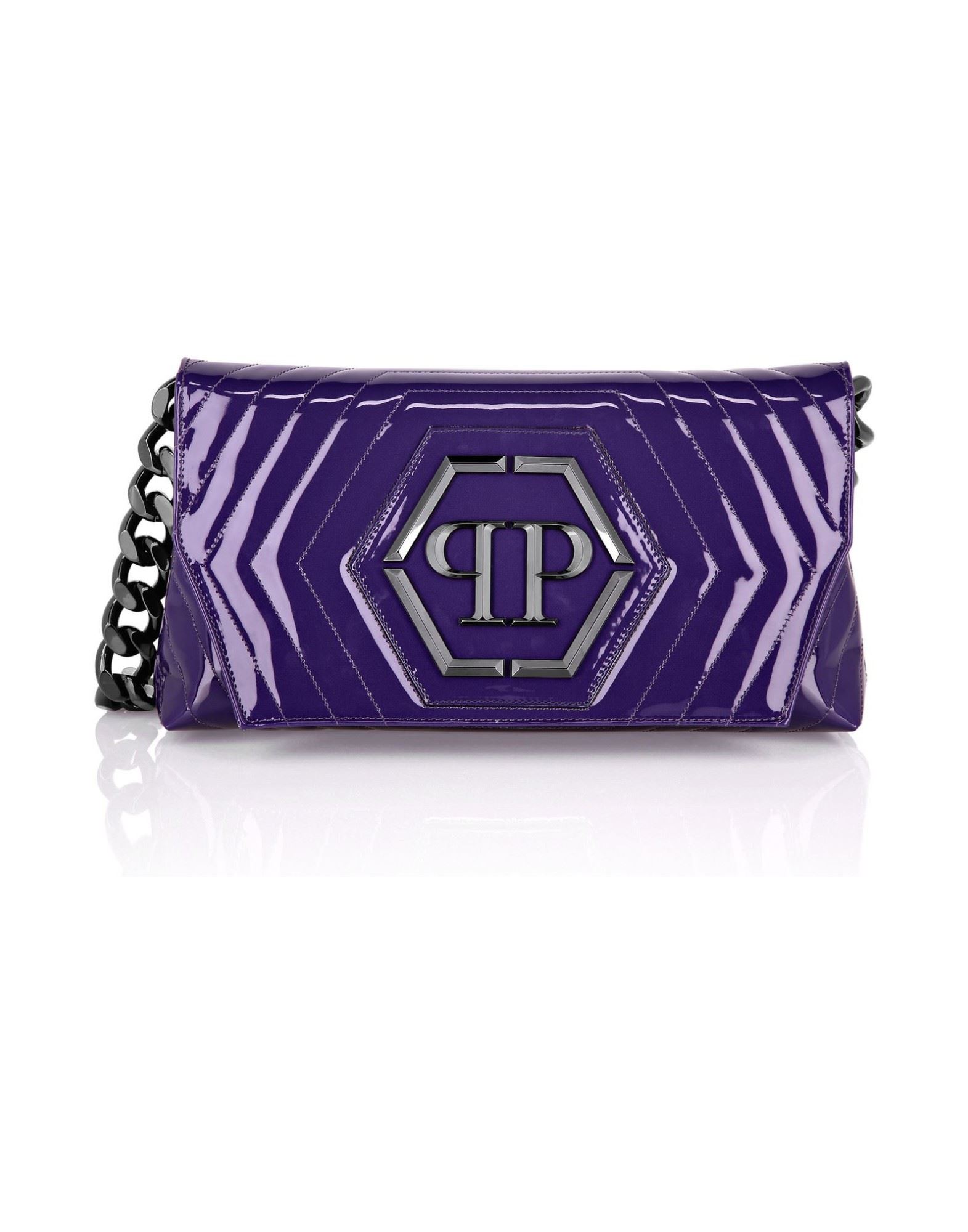 PHILIPP PLEIN Schultertasche Damen Violett von PHILIPP PLEIN