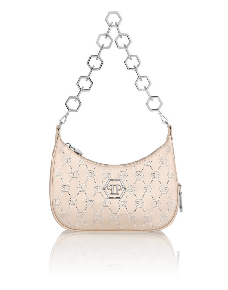 PHILIPP PLEIN Schultertasche Monogram Mit Schmucksteinen von PHILIPP PLEIN