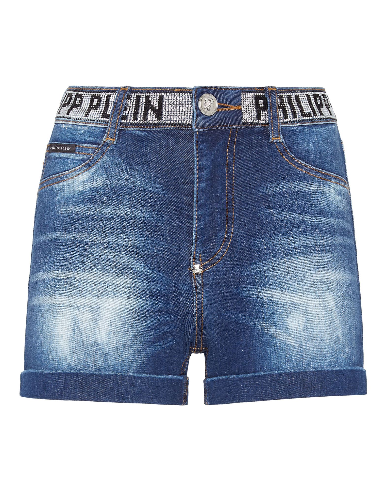 PHILIPP PLEIN Shorts & Bermudashorts Damen Blau von PHILIPP PLEIN