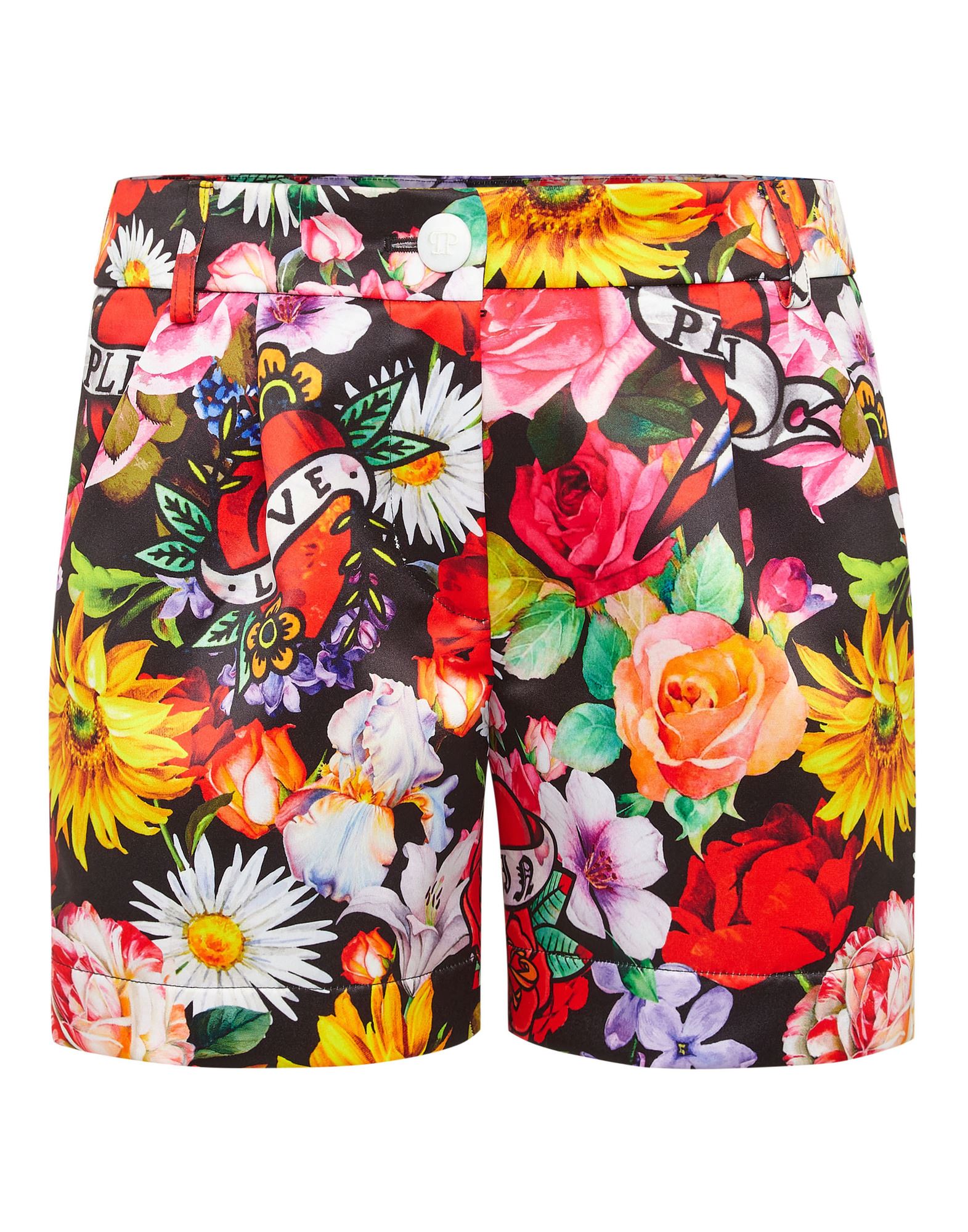 PHILIPP PLEIN Shorts & Bermudashorts Damen Schwarz von PHILIPP PLEIN