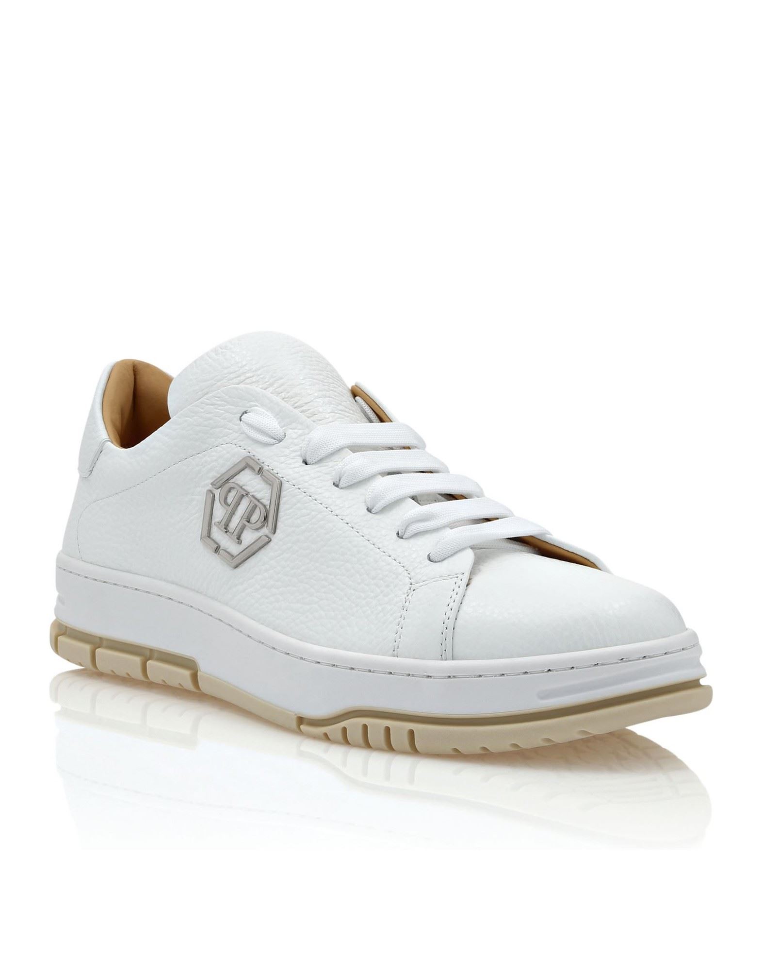 PHILIPP PLEIN Sneakers Herren Weiß von PHILIPP PLEIN