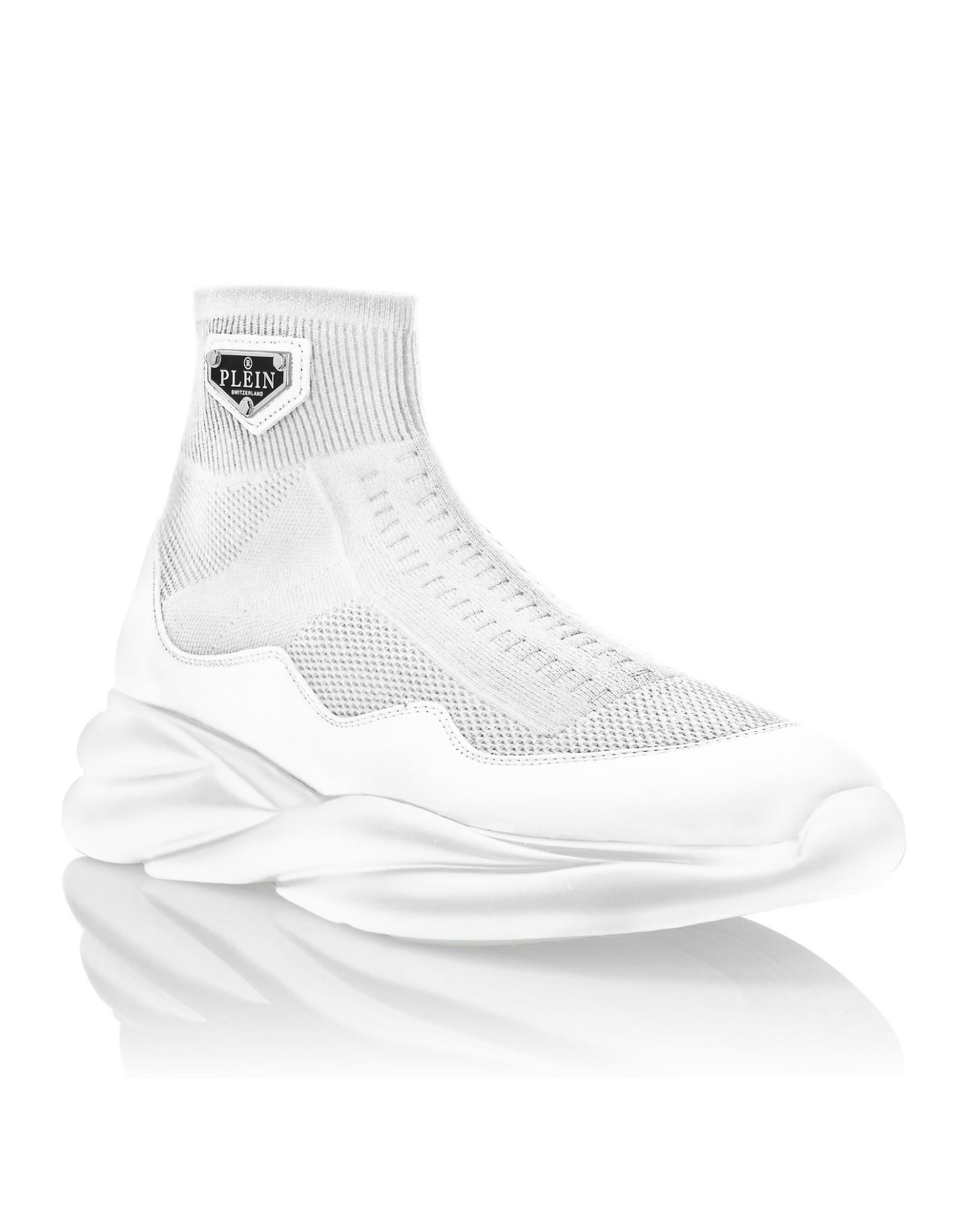 PHILIPP PLEIN Sneakers Herren Weiß von PHILIPP PLEIN