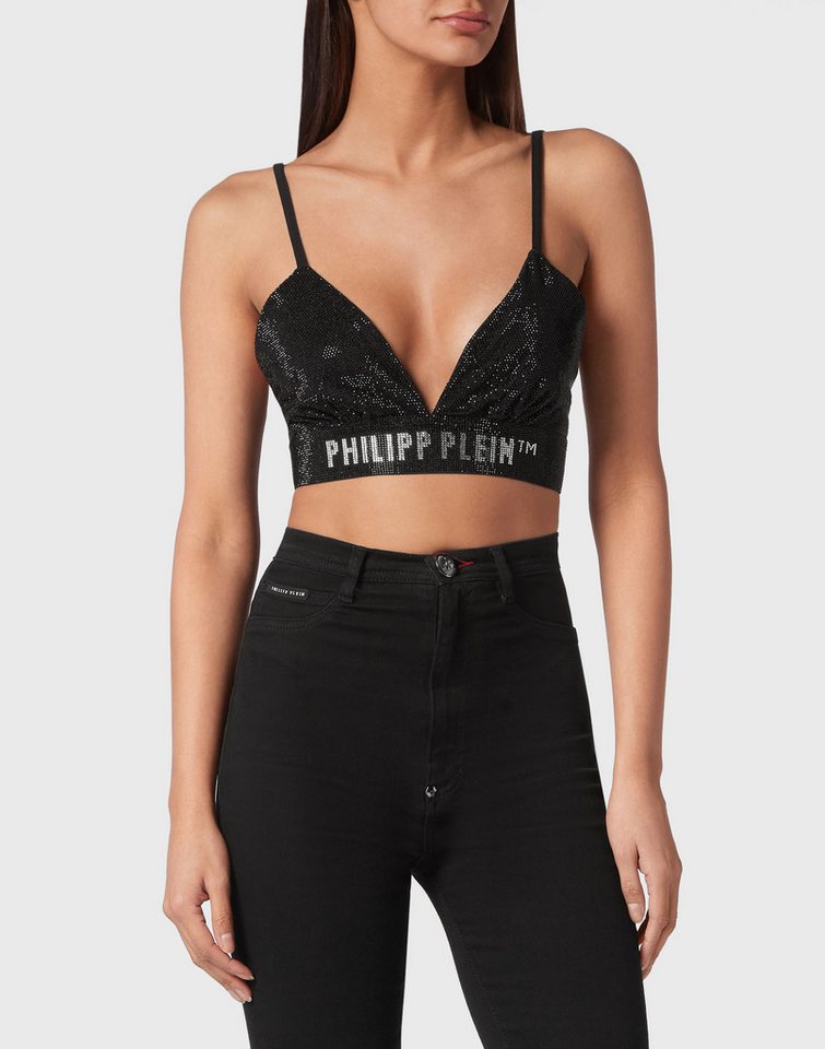 PHILIPP PLEIN Sport-BH Mit Schmucksteinen PHILIPP PLEIN Sport-BH Mit Schmucksteinen von PHILIPP PLEIN