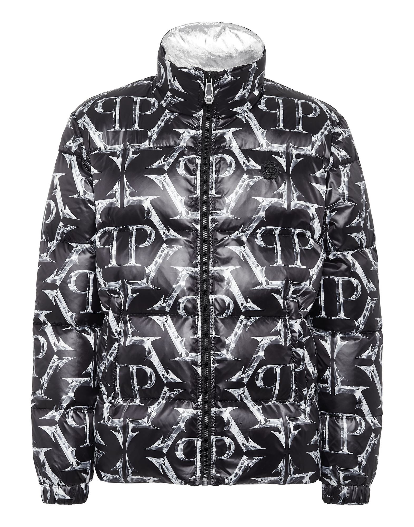 PHILIPP PLEIN Pufferjacke & Daunenjacke Herren Schwarz von PHILIPP PLEIN