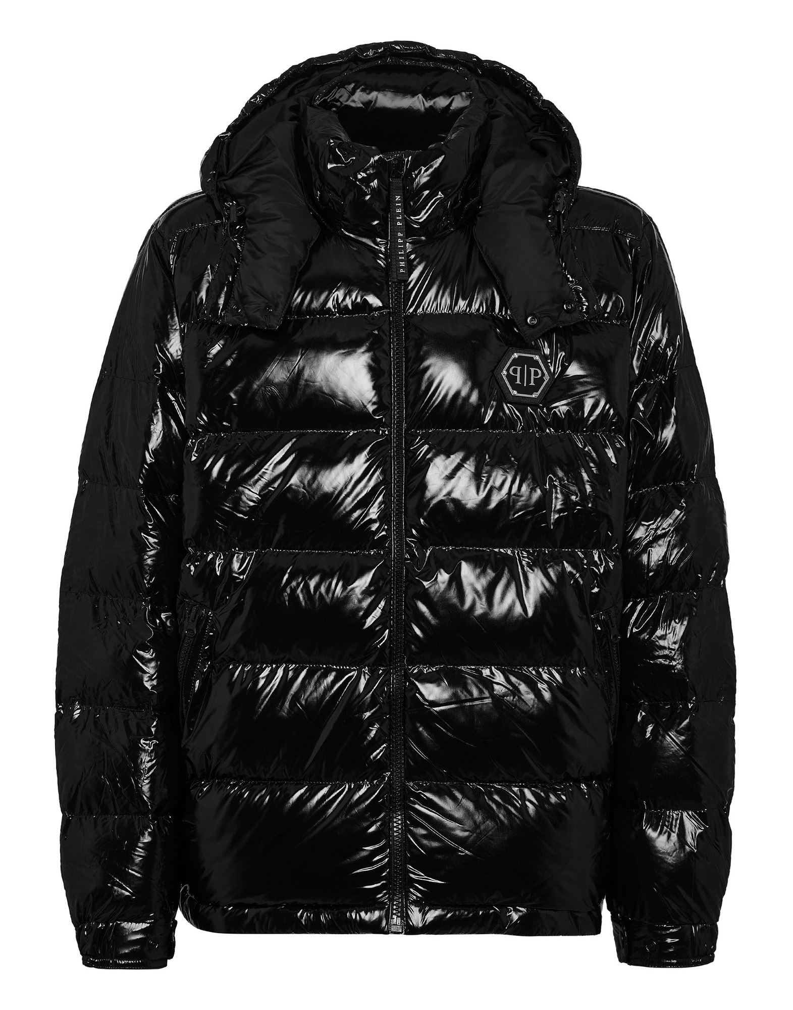 PHILIPP PLEIN Pufferjacke & Daunenjacke Herren Schwarz von PHILIPP PLEIN